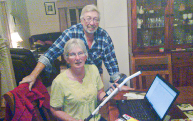 Anton and Bev Hutchinson, Merebene Pastoral Co, Tarcutta.